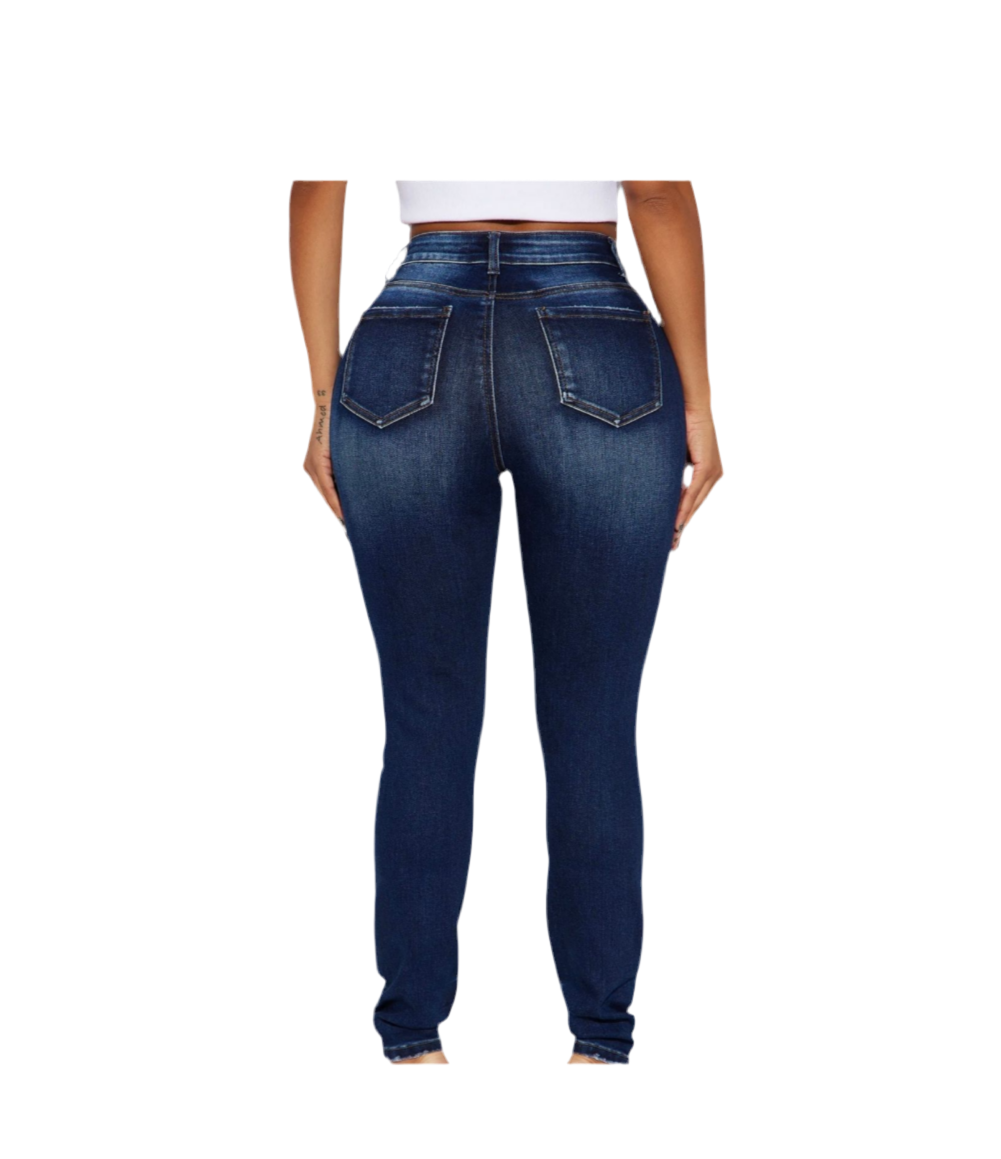 👖Stretchy Distressed Jeans – Perfect Fit, Effortless Style! 👖