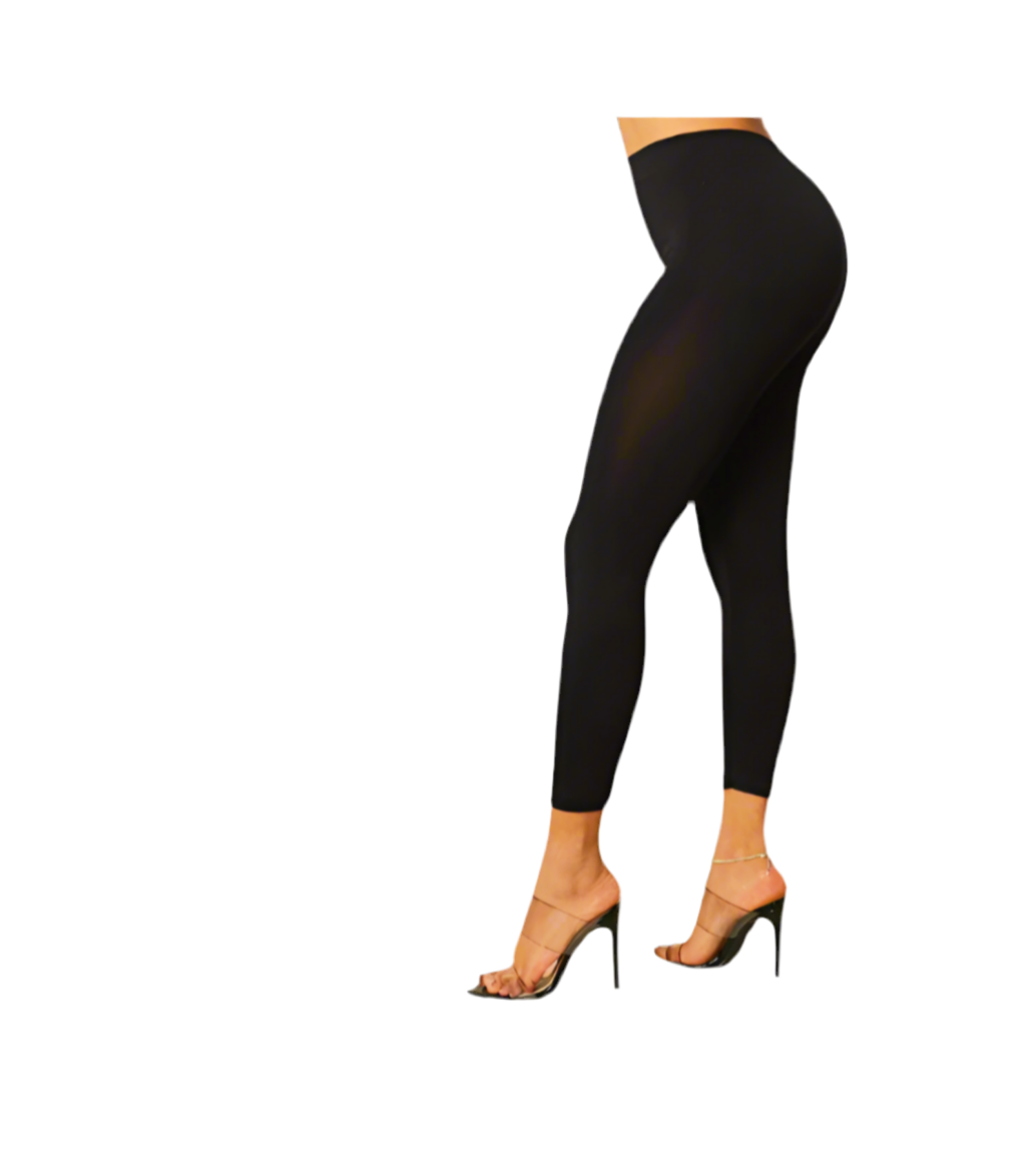 🔥 Ultimate Comfort High-Waisted Leggings – One Size Fits Most! 🔥