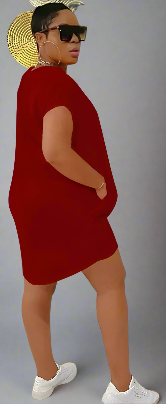 Short Sleeve Jersey Dress