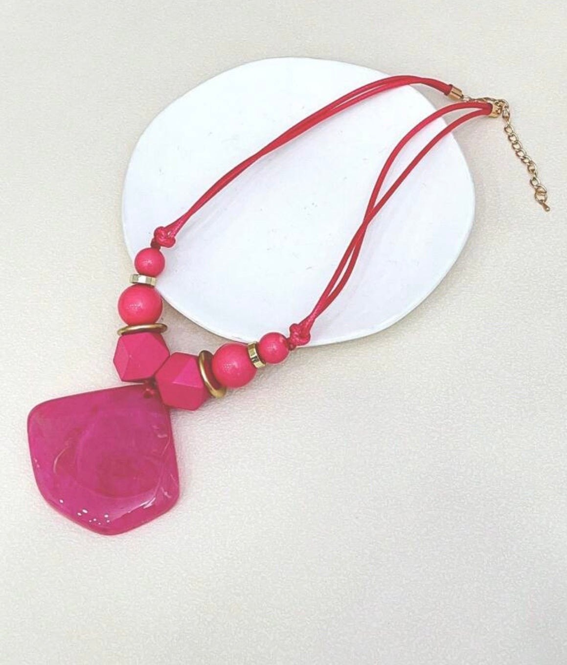 The Pink Stone necklace