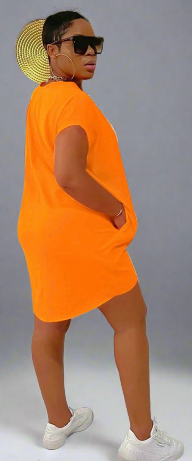 Short Sleeve Jersey Dress