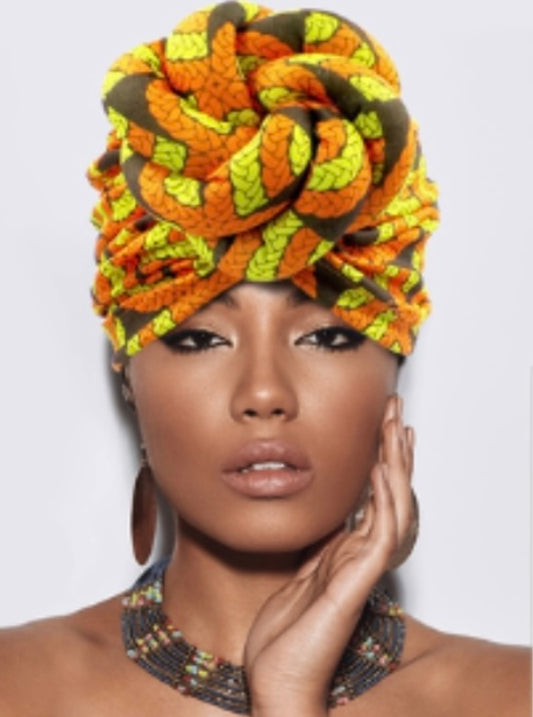 The Abstract patterned turban