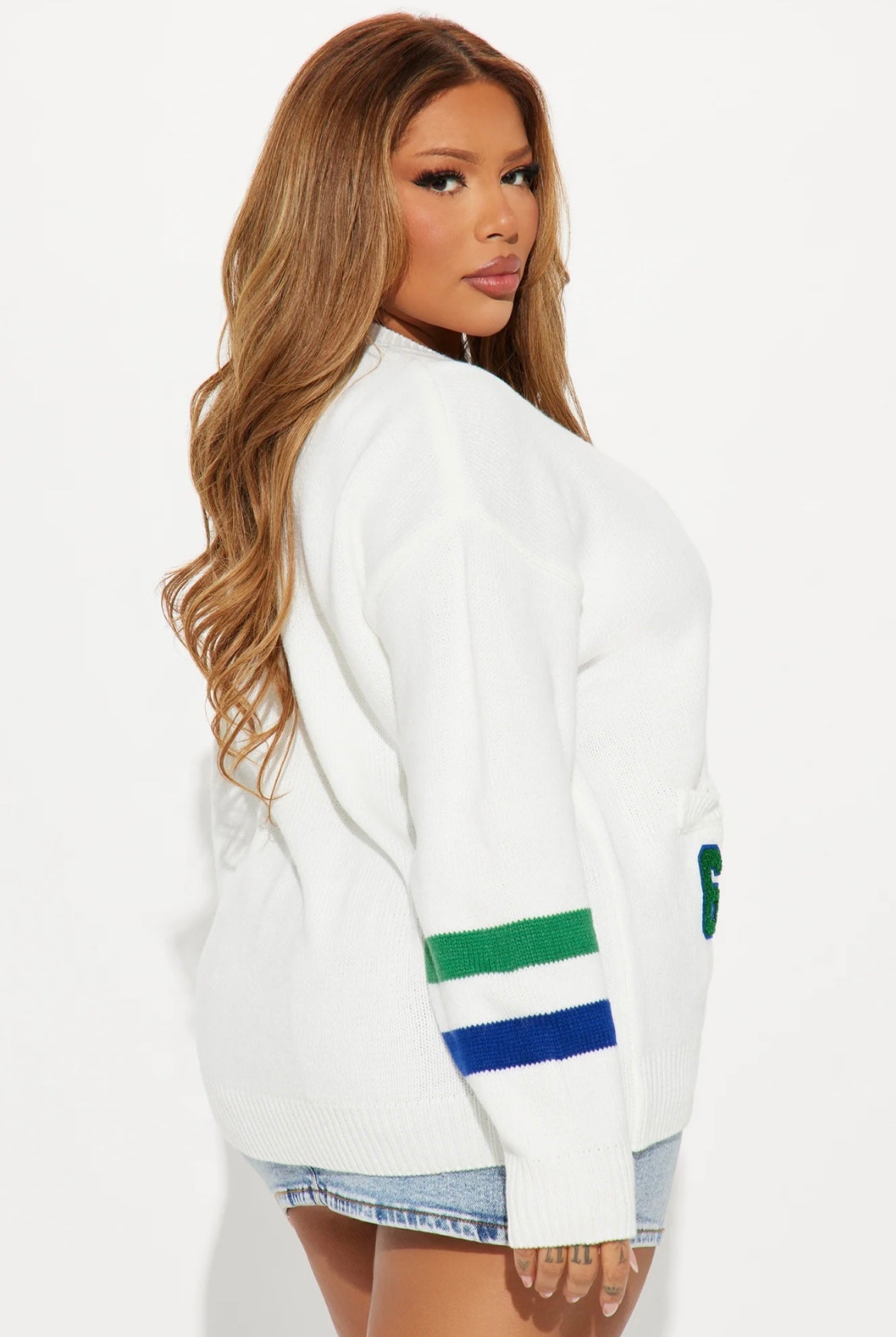 The White Cardigan Sweater Aspen Hill Fashions