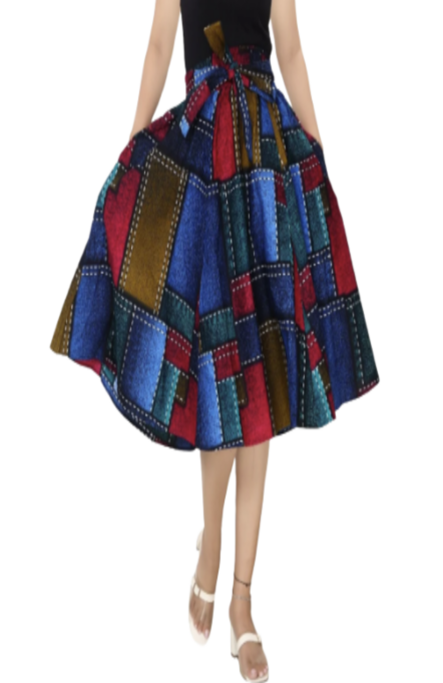 💚Bold & Beautiful Print Skirt