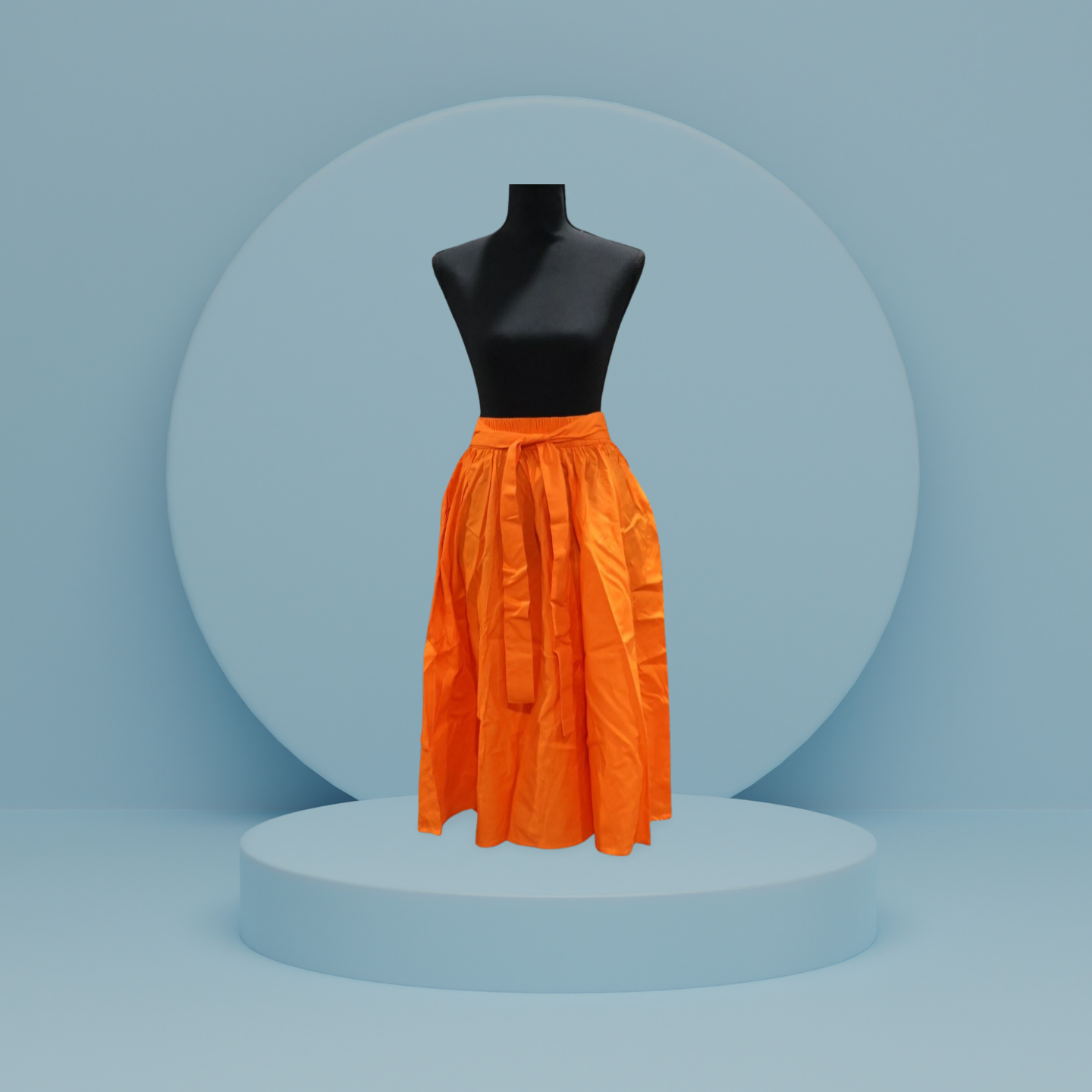 🖤 Timeless  Orange Skirt – Chic, Versatile & Comfortable 🖤