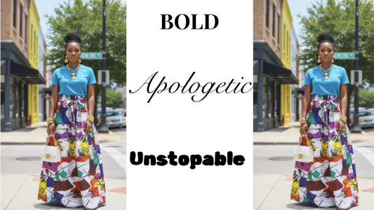 Vibrant Abstract Print Maxi Skirt Set – Bold Street Luxe Two-Piece Outfit for Women