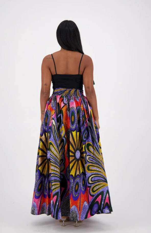 African Print Palazzo Pants