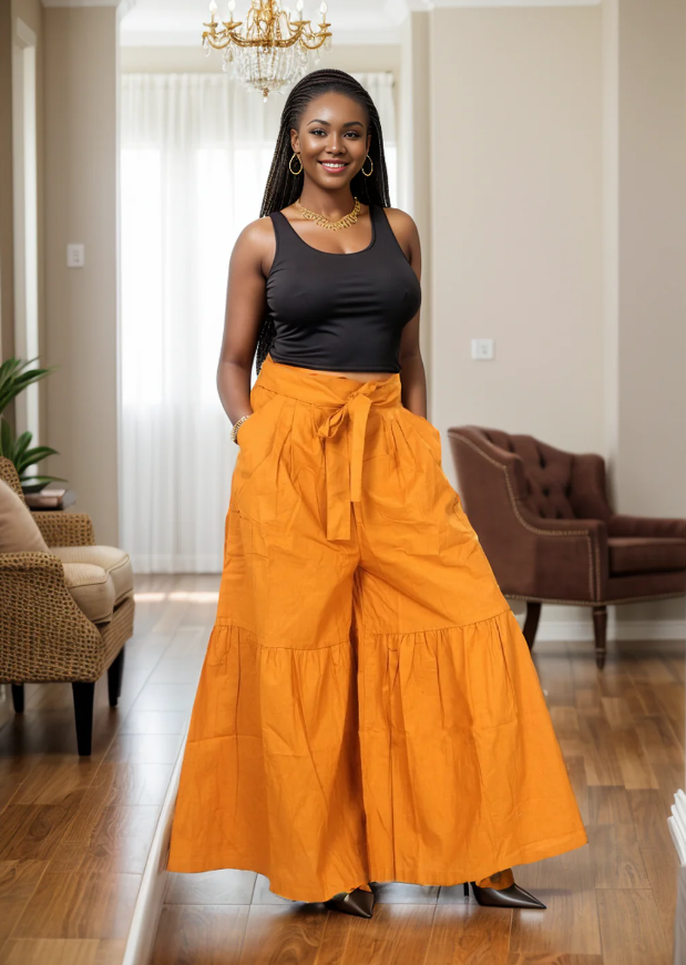 Palazzo Pants With Pockets