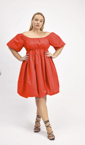 🩷“Women’s Cold Shoulder Midi Dress – Flowy & Chic | Aspen Hill Fashions”