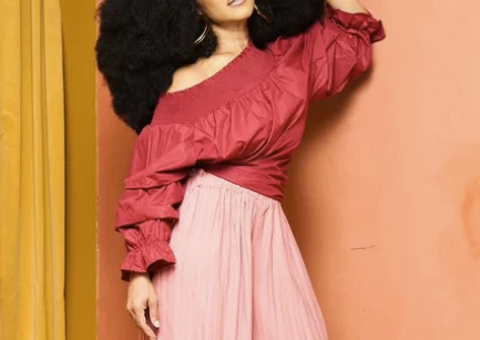 Flirty & Free Off-Shoulder Ruffle Blouse – One Size (S–2XL), 100% Cotton