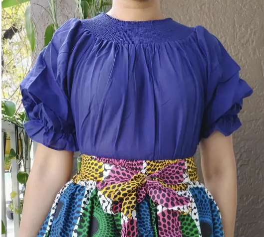 Flirty & Free Off-Shoulder Ruffle Blouse – One Size (S–2XL), 100% Cotton