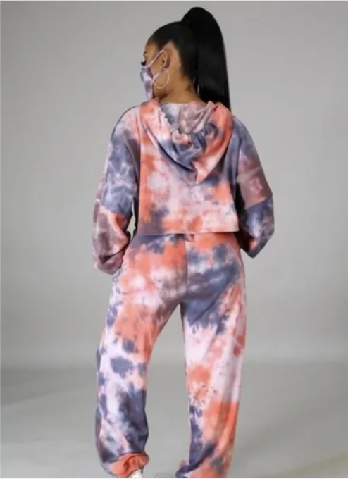 Tie Dye 3-Piece Lounge Set