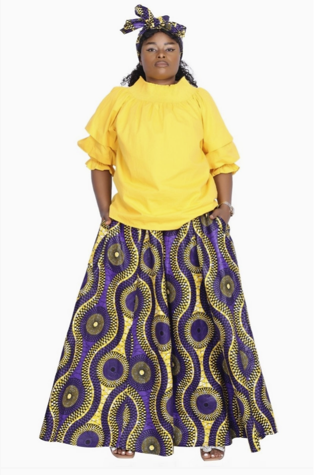 Women's Off-Shoulder Ruffle Blouse | 100% Cotton | One Size