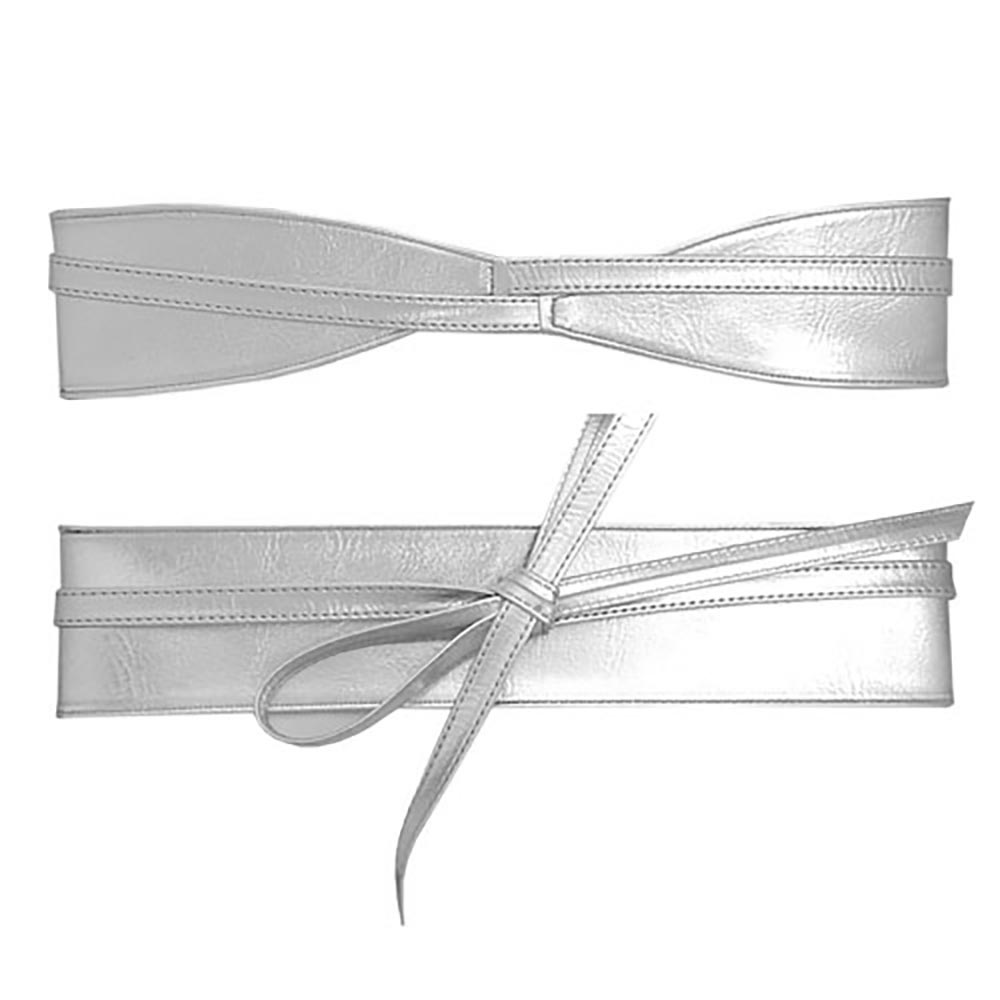 Curve Magic Faux Leather Wrap Belt