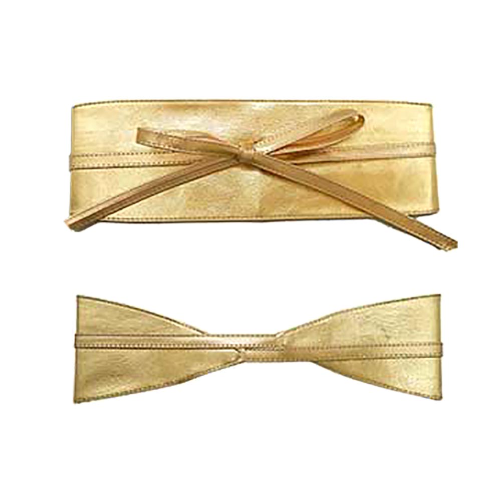 Curve Magic Faux Leather Wrap Belt