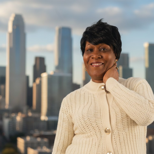 Cable Knit Long Sleeve Cardigan with Gold Buttons – Women’s Classic Knit Sweater